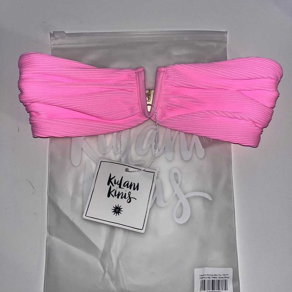 Kulani Kinis Vibrant Pink Bikini Top